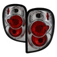 Spyder Dodge Caravan/Grand Caravan 01-07 Euro Style Tail Lights Chrome ALT-YD-DC01-C 5002228
