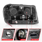 ANZO 02-09 Chevrolet Trailblazer (Will Not Fit 06-09 LT) Projector Headlights w/Halo Black Housing 111572