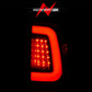 ANZO 2008-2016 Ford F-250 LED Taillights Chrome Housing Red/Clear Lens (Pair) 311358
