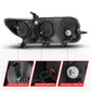 Anzo 2008-2010 Scion Xb Projector Headlights w/ Halo Black
