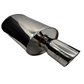 SPDZ1 World Spec 2.5 Inch Muffler Oval 2.5" Inlet 3.5" Outlet