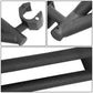 07-16 Jeep Wrangler 2 Door Rock Crawler Nerf Bar / Step Bar Black