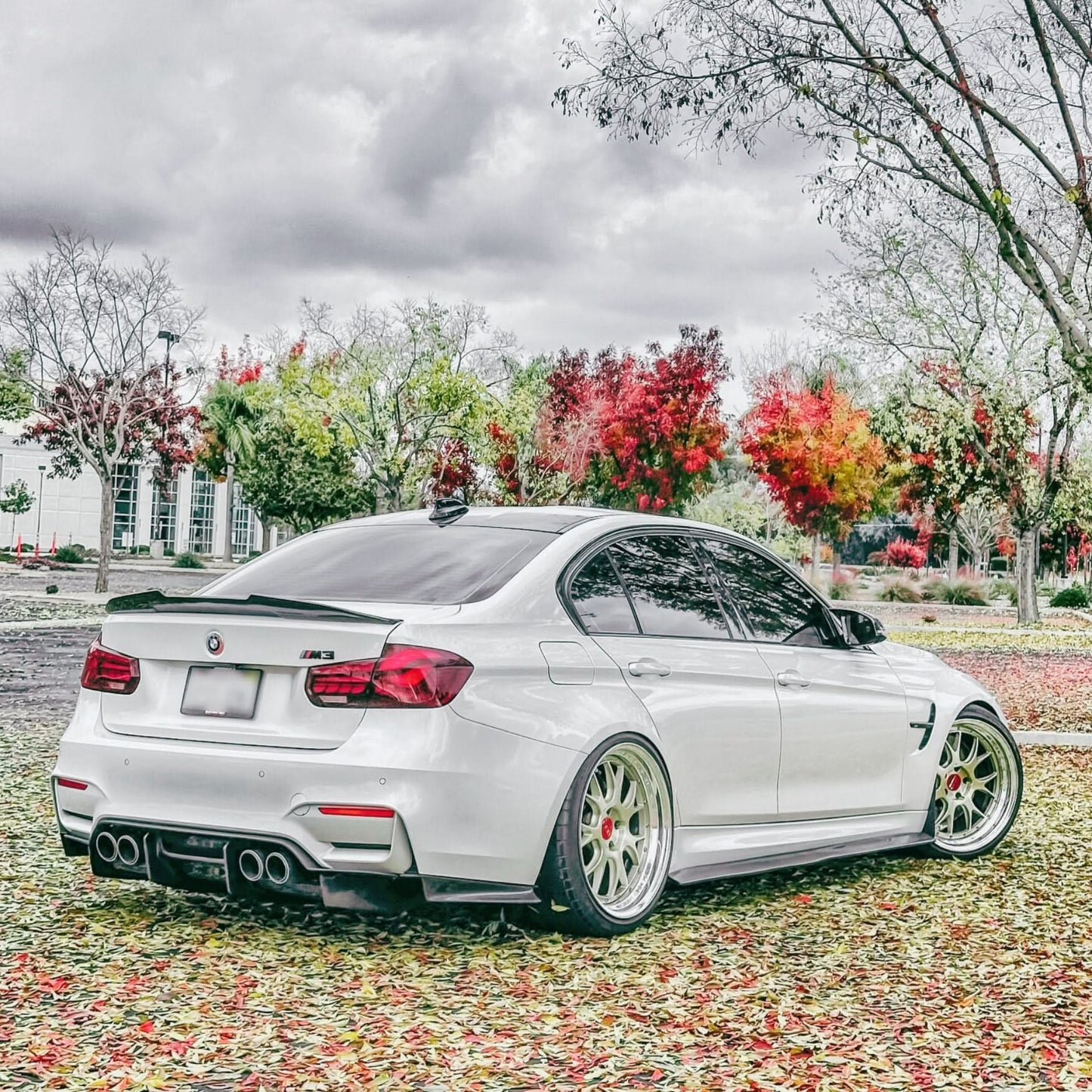 Carbon Fiber Rear Trunk Spoiler for BMW F30 3 Series & F80 M3 Sedan (2013–2019)
