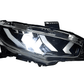 Honda Civic X Lambo Style LED Headlights (2017 - 2020)