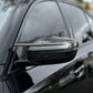 BMW 2 Series G87 3 Series G20/G28 M3 Style Carbon Fiber Side Mirror Housing (2019 - 2024)