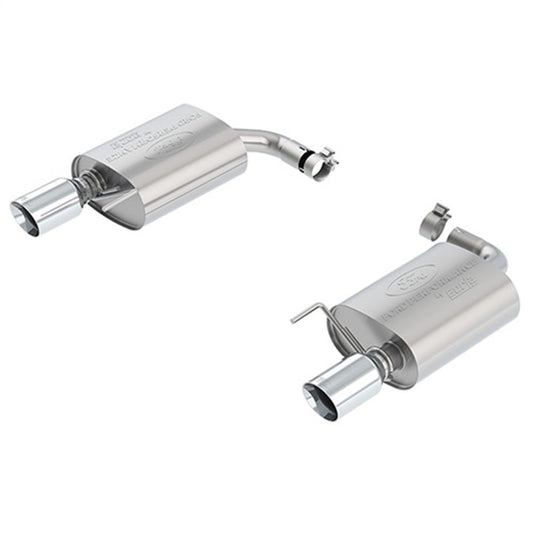 Ford Racing 15-23 Mustang 2.3L Ecoboost Touring Muffler Kit - Chrome Tips M-5230-M4TCA