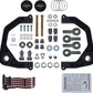 Camburg Toyota 22-23 Landcruiser 300 / 22-23 LX600 KINETIK V2 Perf Billet Uniball Upper Arms CAM-310194-GRY