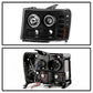 Spyder GMC Sierra 1500/GMC Sierra Denali 08-13 Projector LED Halo- LED All Blk PRO-YD-GS07-HL-BKV2 5086020