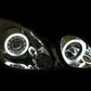 Anzo 1998-2005 Lexus Gs300 Projector Headlights w/ Halo Chrome