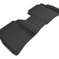 3D MAXpider 2013-2019 Nissan Sentra Kagu 2nd Row Floormats - Black L1NS07621509
