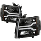 Spyder Chevy Silverado 1500 07-13/2500HD/3500HD 07-14 LED Black PRO-YD-CS07V3PL-BK 5087614