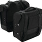 Burly Brand Throw Over Saddlebag - Black B15-1002B