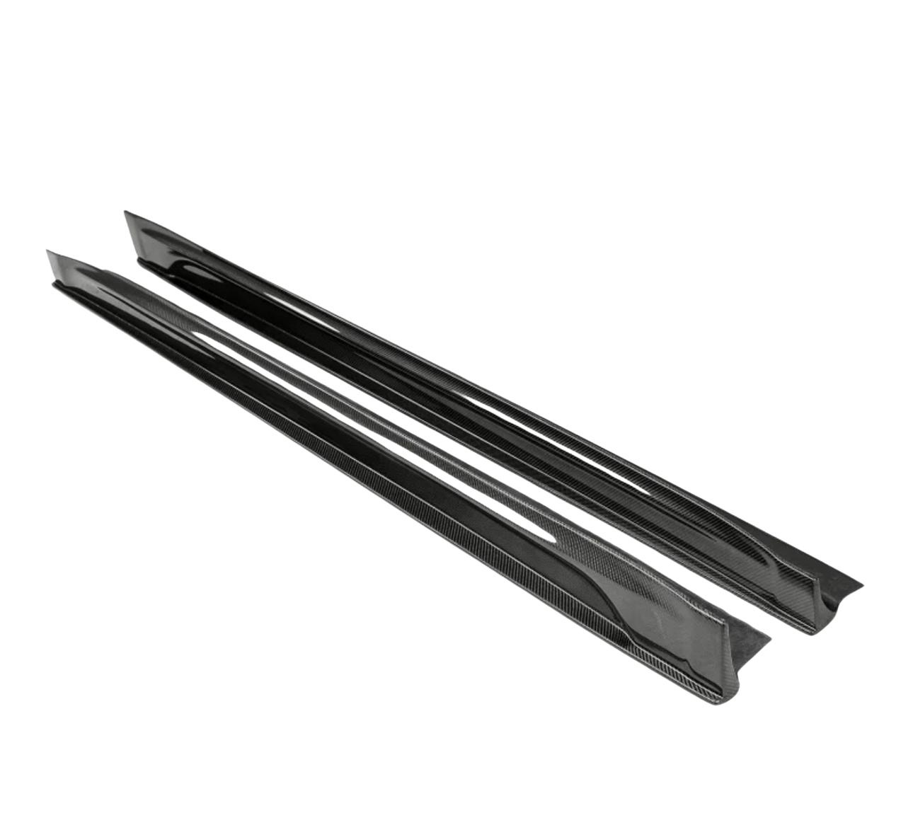 Seibon 17-20 Tesla Model 3 Carbon Fiber Side Skirts