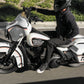 Burly Brand MX Floorboards - Black B13-1050B