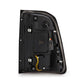 AlphaRex 19-21 Dodge Ram 1500 Luxx-Series LED Tail Lights Black/Red w/Activ Light/Seq Signal 640050 *Discontinued