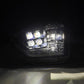 AlphaRex 14-21 Toyota Tundra NOVA-Series LED Proj Headlights Alpha-Blk w/Actv Light & Seq. Sig + DRL 880832 *Discontinued