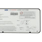 Ford Racing Ford Performance Slim License Plate Frame - Black Stainless Steel M-1828-SSB