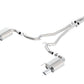 Borla Atak S Cat-Back 15-17 Ford Mustang GT 5.0L V8 MT/AT 2.5in pipe 4in tip 140591