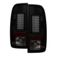 Spyder Ford F150 side 97-03/F250 Super Duty 99-07 LED Tail Lights Blk Smke ALT-YD-FF15097-LED-BSM 5078179