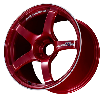 Advan TC4 18x9.5 +38 5-120 Racing Candy Red Wheel *Min Order Qty of 20*