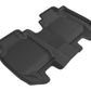3D MAXpider 2016-2020 Honda Hr-V Kagu 2nd Row Floormats - Black L1HD08521509