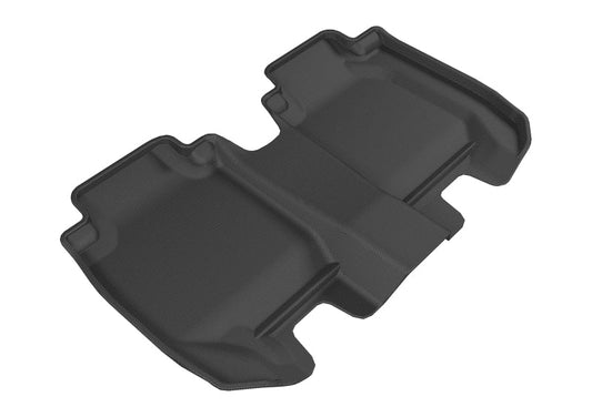 3D MAXpider 2016-2020 Honda Hr-V Kagu 2nd Row Floormats - Black L1HD08521509