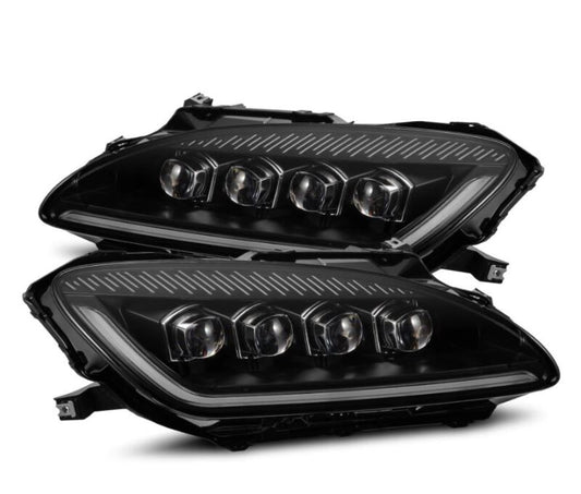 AlphaRex 99-09 Honda S2000 NOVA-Series Projector LED Headlights - Black 880273 *Discontinued