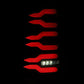 AlphaRex 99-06 Chevrolet Silverado Sierra LUXX-Series LED Tail Lights Alpha-Black 620005 *Discontinued
