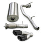 Corsa 07-10 Cadillac Escalade 6.2L V8 Black Sport Cat-Back Exhaust 14202BLK