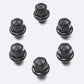 Ford Racing M14 x 1.5 Black Lug Nut - Set of 6 M-1012-F15B