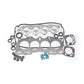 Cometic Gasket Cometic Honda B16A2 Head-B20 Block Hybrid Top End Gskt Kit-84mm Bore-.040in MLS Cyl Head Gskt PRO2050T-840-040