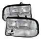 SPYDER Xtune Oldsmobile Bravada 98-01 Crystal Headlights Chrome HD-JH-GS1598-AM-C 9025488