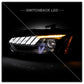 Spyder 13-16 Audi A4/S4 Halogen Model Only High-Power LED Headlights - Black PRO-YD-AA413HALAP-BK 5088345