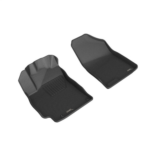 3D MAXpider 21-23 Hyundai Elantra Gas/Hybrid Kagu 1st Row Floormat - Black L1HY11011509
