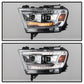 Spyder Dodge Ram 19-20 Halogen Model Projector Headlights Chrome PRO-YD-DR19HALSI-SEQ-C 5087409