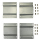 Ford 351C Aluminum Valve Cover Set - Black Finish FRDM6582-Z351B