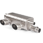 Akrapovic 16-17 Porsche 911 Carrera S/4/4S/GTS (991.2) Slip-On Line (Titanium) w/ Titanium Tips S-PO/TI/5H