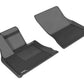 3D MAXpider 2014-2019 BMW X5/X6 F15/F16 Kagu 1st Row Floormat - Black L1BM05511509