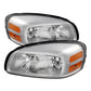 SPYDER Xtune Chevy Uplander 05-09 Headlights -Chrome HD-JH-CUP05-AM-C 9026034