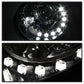 Spyder Volkswagen Beetle 1998-2005 Projector Headlights DRL Chrome PRO-YD-VB98-DRL-C 5080554