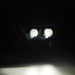 AlphaRex 22-23 Toyota Tundra LUXX-Series Headlights Alpha-Black w/Amber DRL - Req 810029 OR 810030 880873 *Discontinued