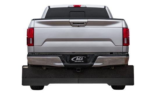 Access Rockstar 2022+ Toyota Tundra (w/ Adjustable Rubber) Black Urethane Finish Full Width Tow Flap H4050039