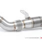 AMS Performance 2020+ Toyota Supra A90 Street Downpipe w/GESI Catalytic Converter AMS.38.05.0001-2
