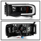 Spyder Dodge Ram 1500 02-05/Ram 2500/3500 03-05 High-Power LED Headlights - Black PRO-YD-DR02V2PL-BK 5088079
