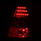 Anzo 2005-2007 Chrysler 300C LED Tail lights Black