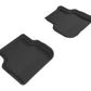 3D MAXpider 2011-2018 Volkswagen Jetta Sedan Kagu 2nd Row Floormats - Black L1VW05521509