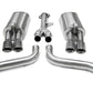 Corsa Performance 86-91 Chevrolet Corvette C4 5.7L V8 L98 Polished Sport Cat-Back Exhaus