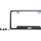 Ford Racing Stainless Steel Ford Performance License Plate Frame - Black M-1828-SS304BK