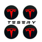 4 Pcs Hub Caps Covers Car for Tesla Model 3/Y/S/X (Diameter 56MM)