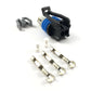 GM Delphi Aptiv Gen 3 2-Pin IAT / MAT Sensor Connector Kit – Gray Lock (Motorsport EFI)
